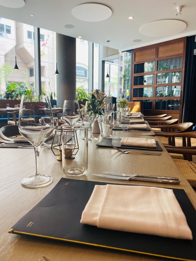 Main dining area