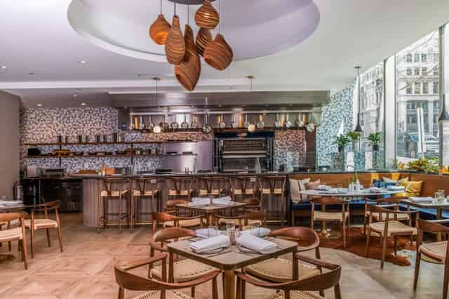 Main dining area