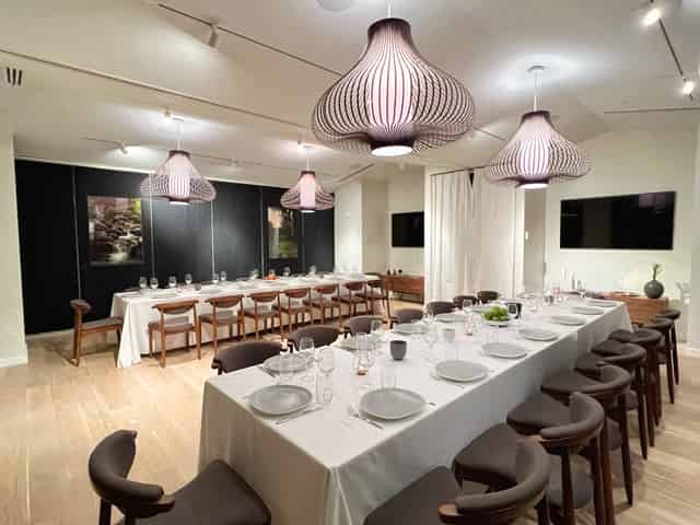 Main dining area