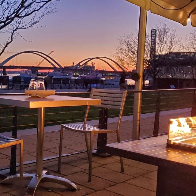 Waterfront Patio