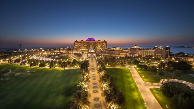 Luxury auditorium at Emirates Palace, ideal for high-profile events and galas.
