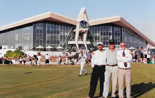 Events Lawn at Abu Dhabi Golf Club, modern venue for corporate and social gatherings.