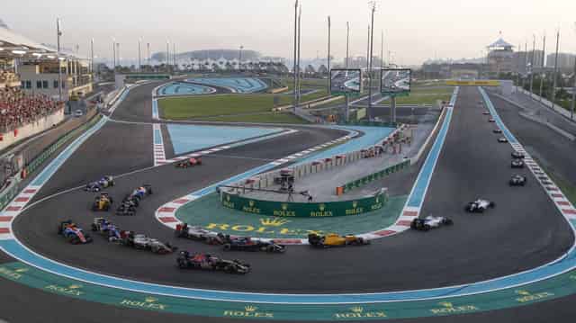 Car racing track