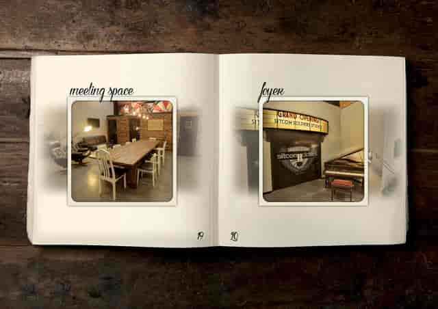Sitcom Soldiers Studios: spacious meeting room ideal for events and networking.
