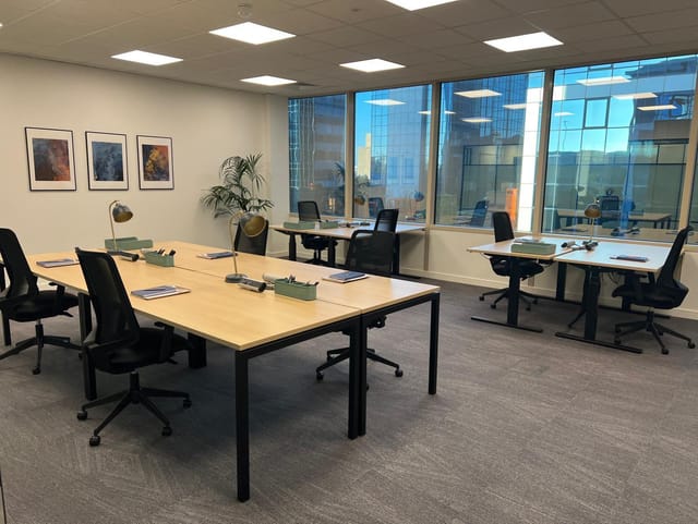 Modern conference room at Serendipity Labs Manchester, perfect for workshops and meetings.