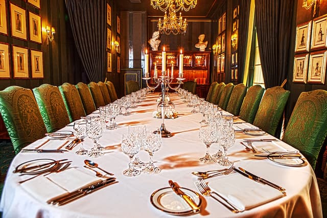 Fine dining restaurant