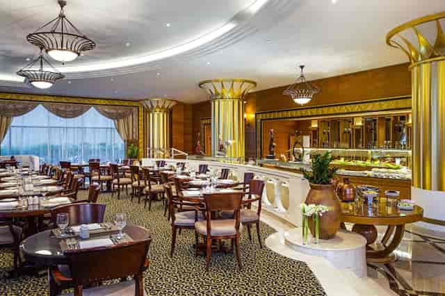Sophisticated banquet space at Corniche Hotel Abu Dhabi for upscale events and receptions.