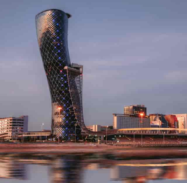 ICC Abu Dhabi venue with modern architecture for corporate events and meetings.