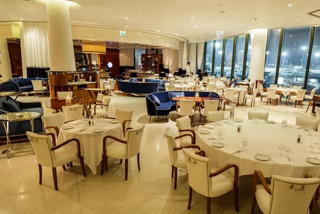 Main Restaurant at Cipriani Yas Island, stylish dining venue for corporate events.