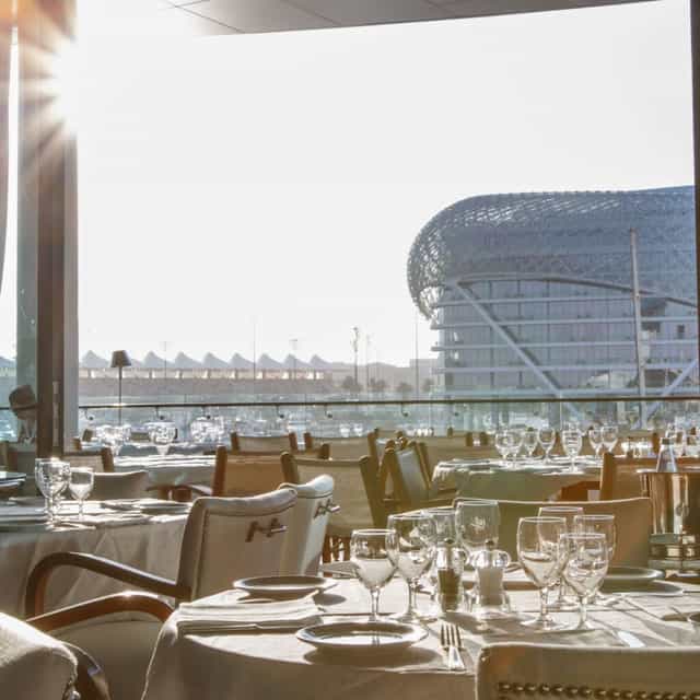 Sophisticated dining at Terrace, Cipriani Yas Island, ideal for events and celebrations.