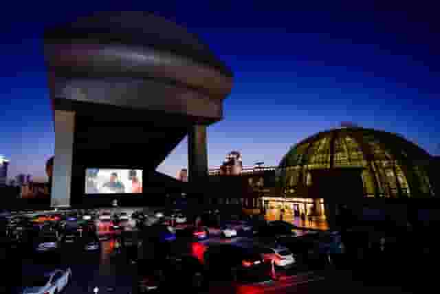 Drive-in movie theater
