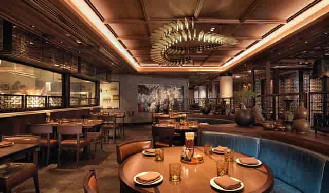 Sophisticated restaurant in Louvre Abu Dhabi, ideal for upscale events and gatherings.