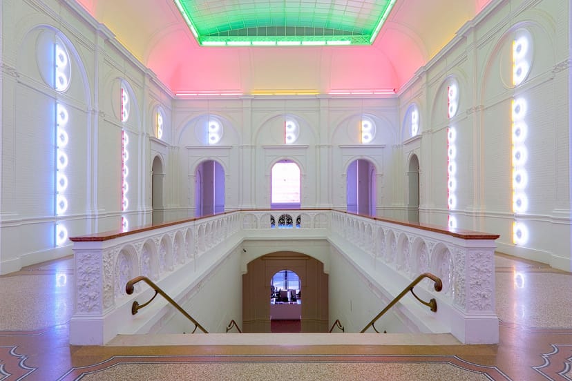 Main Exhibition Hall Stedelijk Museum, elegant architecture, corporate events, gatherings