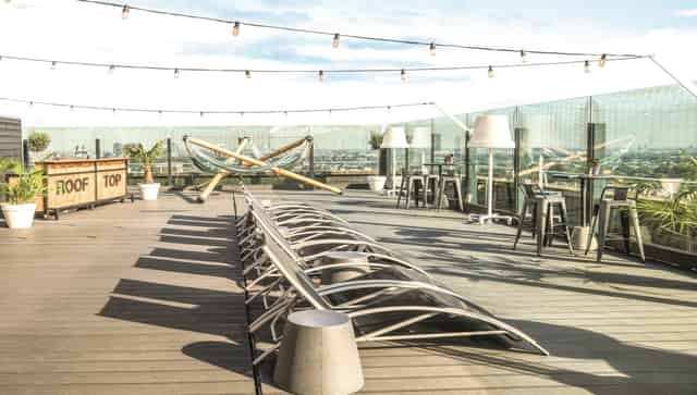 Rooftop terrace