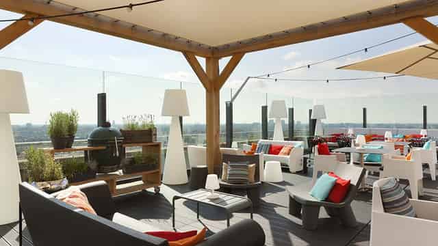 Rooftop terrace