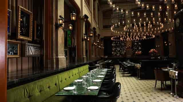 Elegant cocktail bar at The Duchess, perfect for upscale corporate events and private gatherings.
