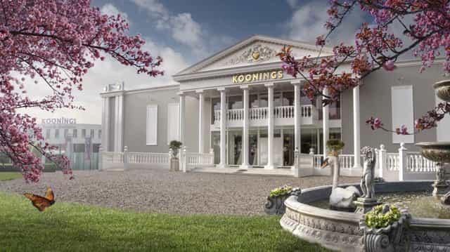 Orangery Koonings venue with classic architecture, ideal for upscale events and gatherings.