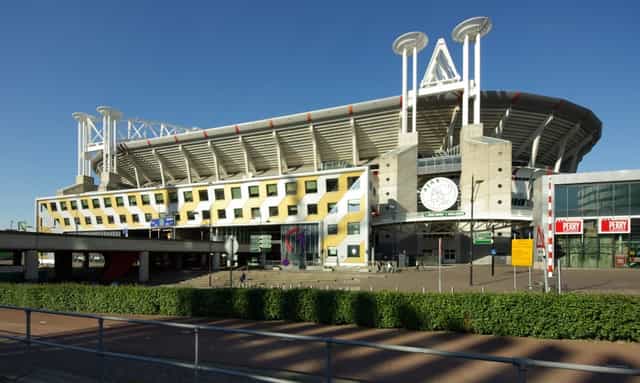 Sky Club, Johan Cruijff ArenA – modern stadium for events, concerts, and gatherings.