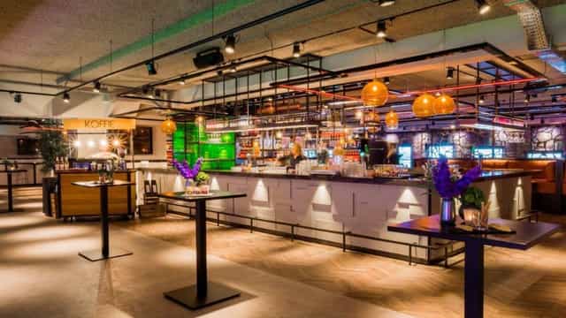 Athene '87 at Johan Cruijff ArenA, modern event space with stylish decor for networking events.