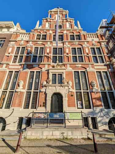 Grote Sael at Embassy of the Free Mind: elegant brick venue for events and conferences.