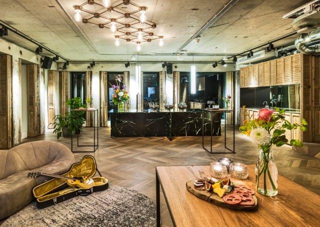 Modern Meeting Rooms at A'DAM Toren, ideal for networking events and intimate gatherings.