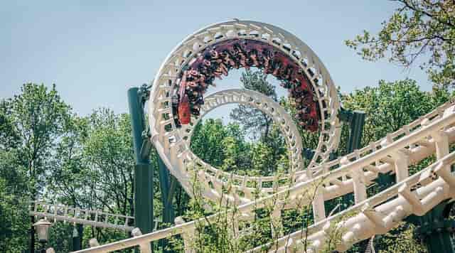 "Thrilling roller coaster at Speelweide, Efteling Park for team-building and events."