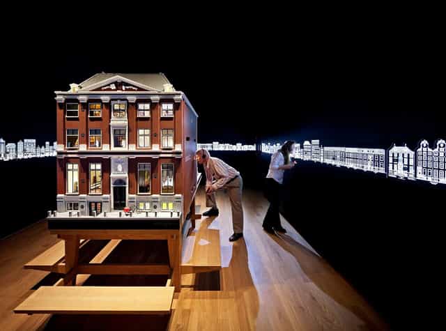 Ground floor model at Museum of Canals ideal for urban planning events, networking, or showcases.