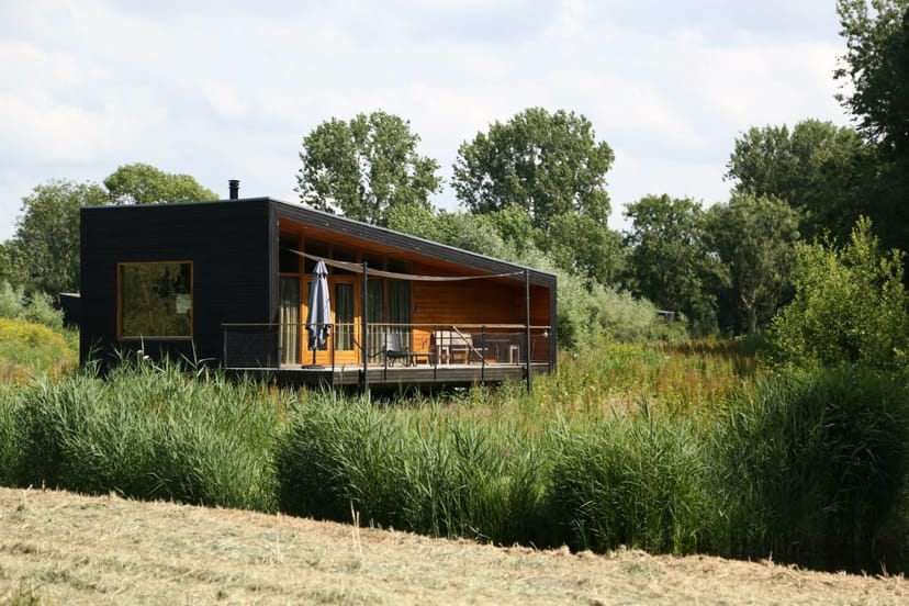 Modern venue in nature for corporate retreats and intimate gatherings at Basecamp Amsterdam.