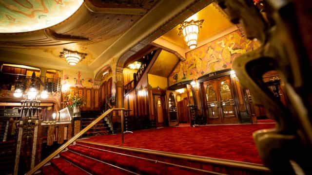 Elegant Zaal 2 at Koninklijk Theater Tuschinski for upscale corporate events and galas.