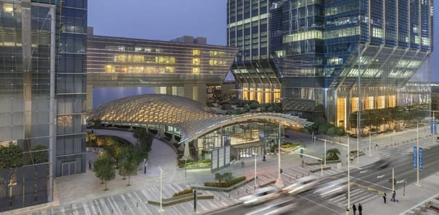 The Great Room in The Galleria: modern venue for events with sleek design and outdoor space.
