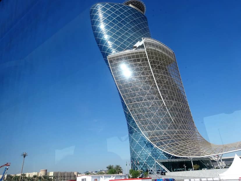 Alt text: ADNEC Capital Suite 5 at Abu Dhabi Book Fair 2024, modern architecture for events.