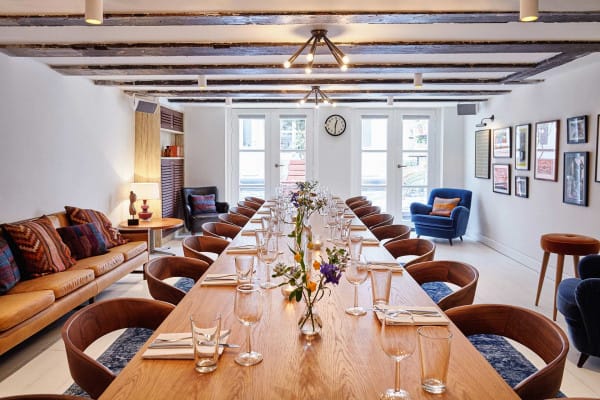 Meeting space in The Hoxton, Amsterdam with natural light for creative gatherings.