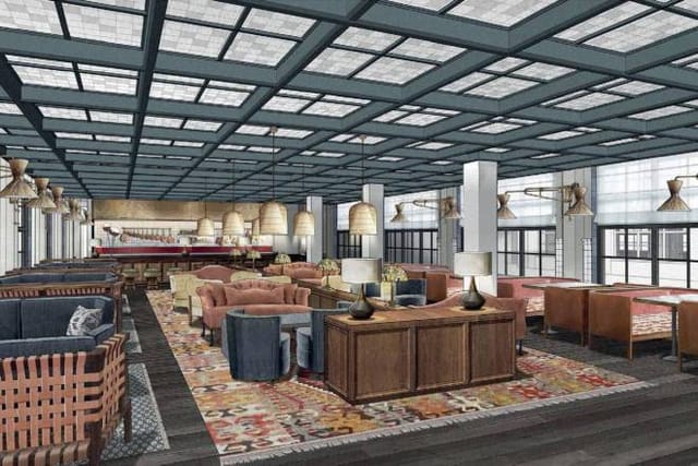 Soho House Amsterdam screening room with modern design, ideal for networking events.