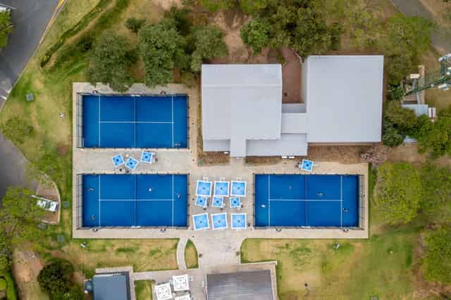 Tennis courts