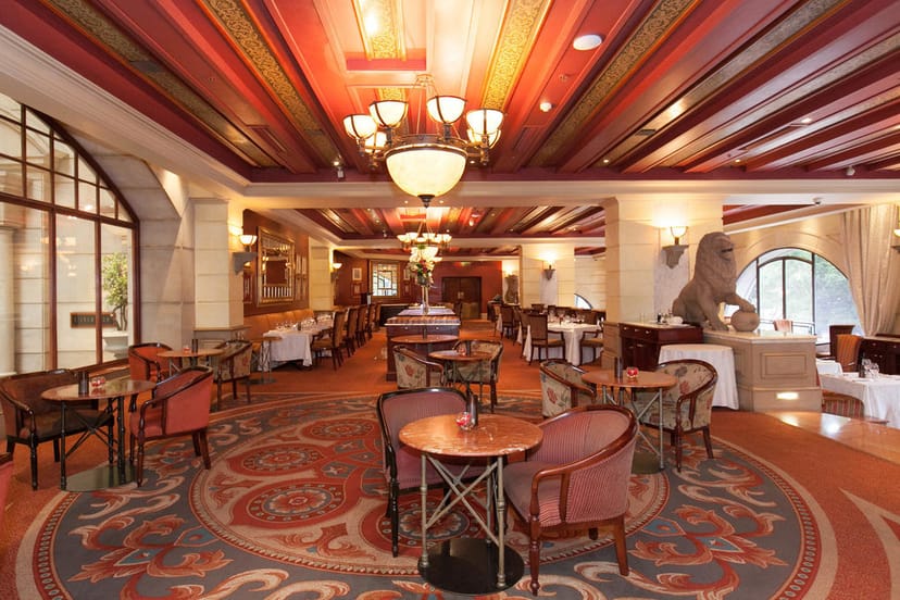 Elegant meeting space at The Michelangelo Hotel, perfect for upscale events and gatherings.