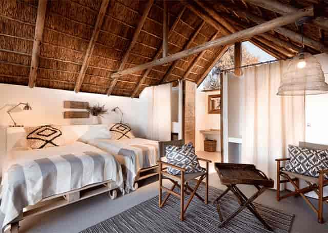 Charming meeting space in Cradle Boutique Hotel with twin beds for workshops and retreats.