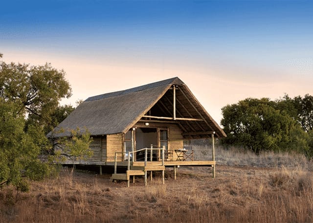 Rustic cabin at Cradle Boutique Hotel, ideal for retreats and team-building workshops.