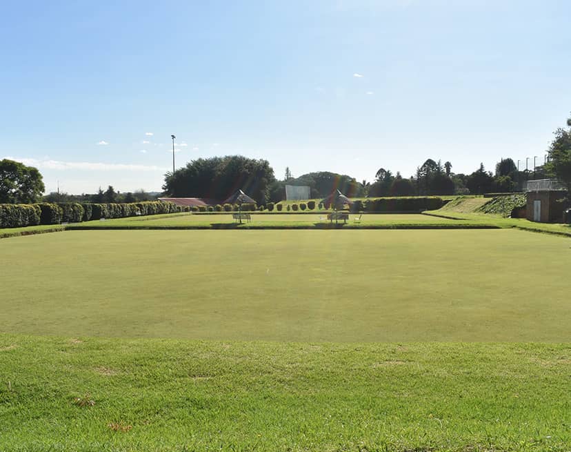Pavilion Hall in Marks Park: lush lawn venue for outdoor events and team-building activities.