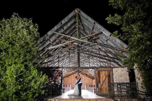 Stunning event space with glass roof, ideal for weddings and corporate events.