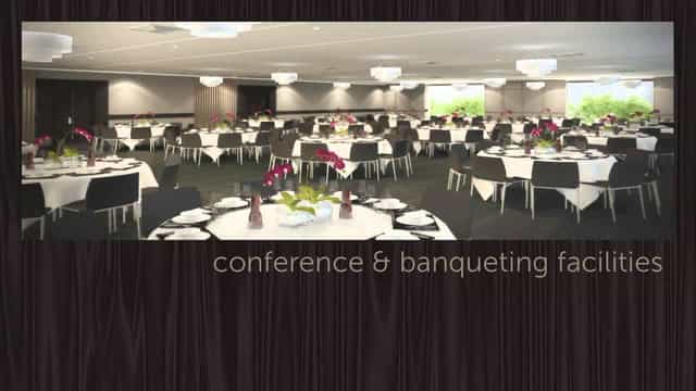 Versatile function room at The Maslow Sandton, perfect for conferences and receptions.