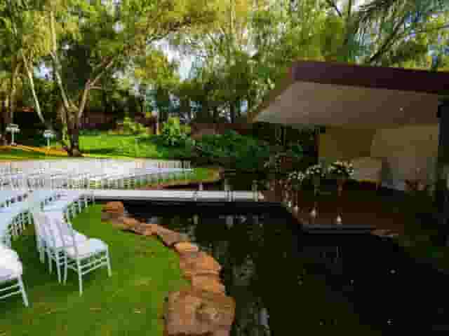 The Koi Pond Pavilion
