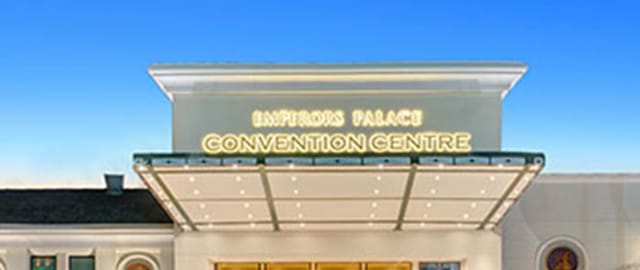 Elegant Convention Centre at Emperors Palace for conferences and exhibitions.