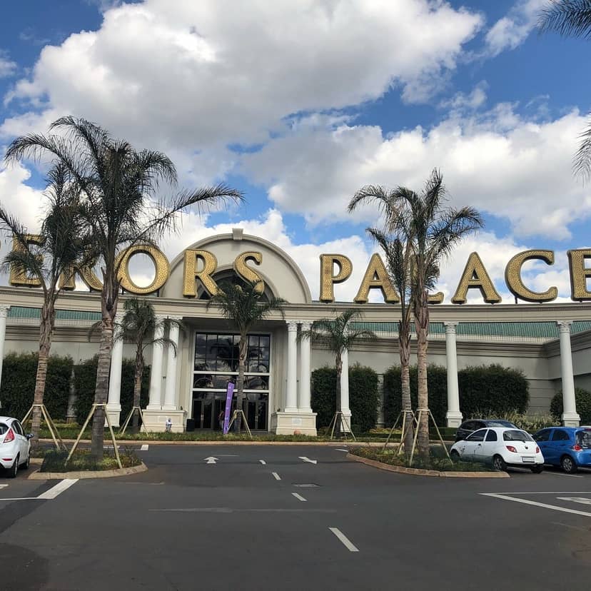 Elegant Emperors Palace Convention Centre entrance for large-scale events and conferences.