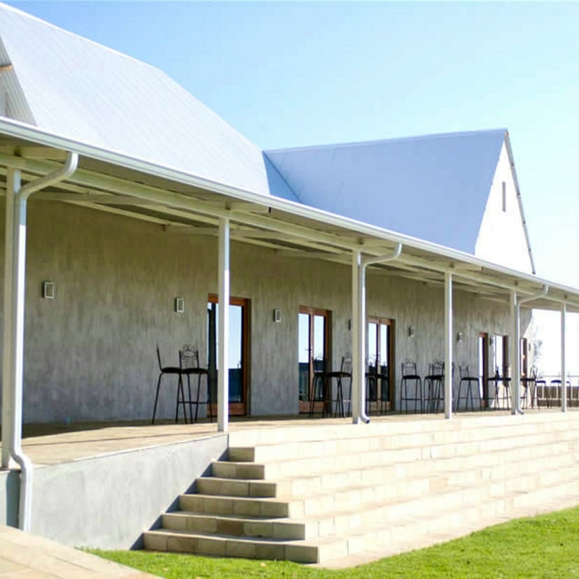Modern event space Ruma 2 with outdoor terrace, perfect for gatherings in Ilanga Estate.