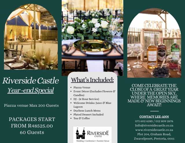 Weddings & Events at Riverside Castle