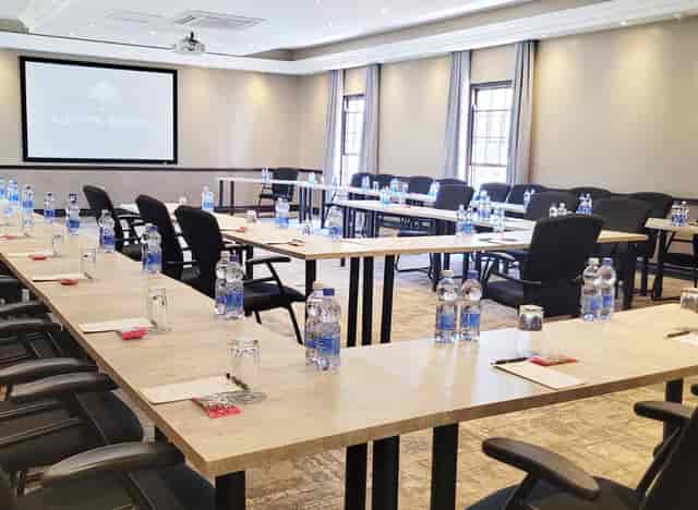 Executive Boardroom at Kievits Kroon, ideal for corporate events and workshops.