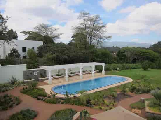 Serene pool at Hemingways Nairobi, perfect for corporate events and private celebrations.