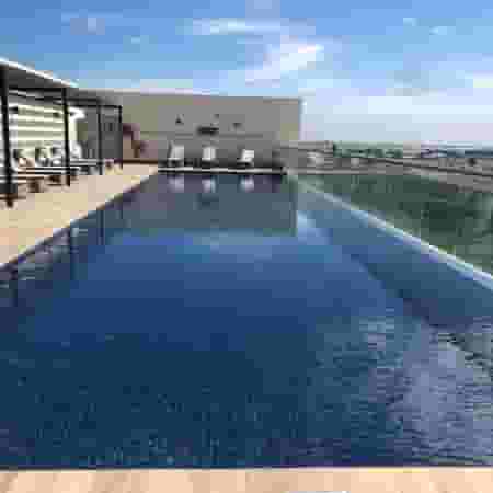 Rooftop infinity pool