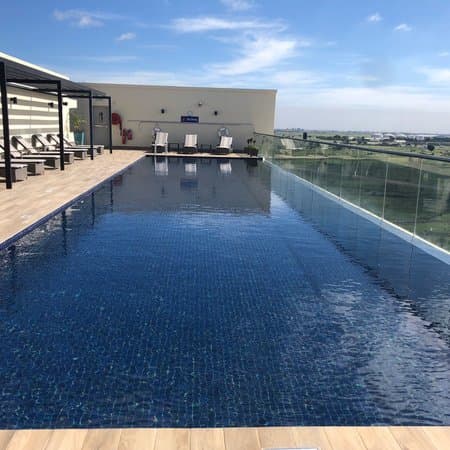 Rooftop infinity pool