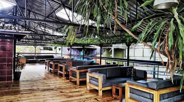 Inviting food court in The Alchemist, Nairobi, ideal for networking and casual events.